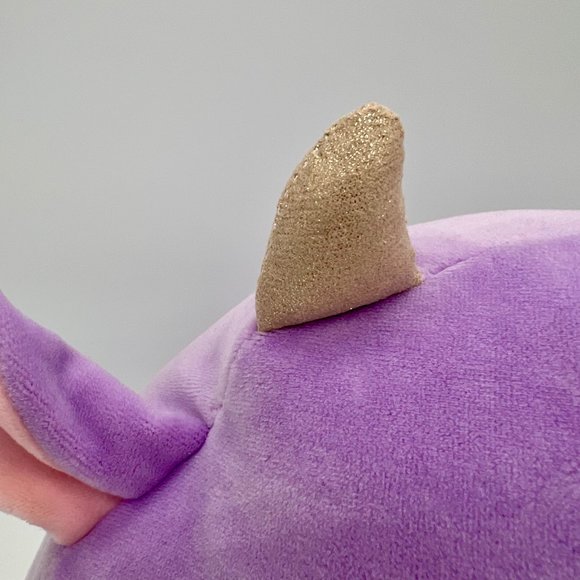 NWT 🥀 12" Alexie the Black and Purple Cow Squishmallow - Picture 9 of 10